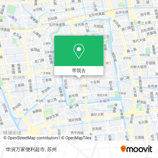 华润万家便利超市地图