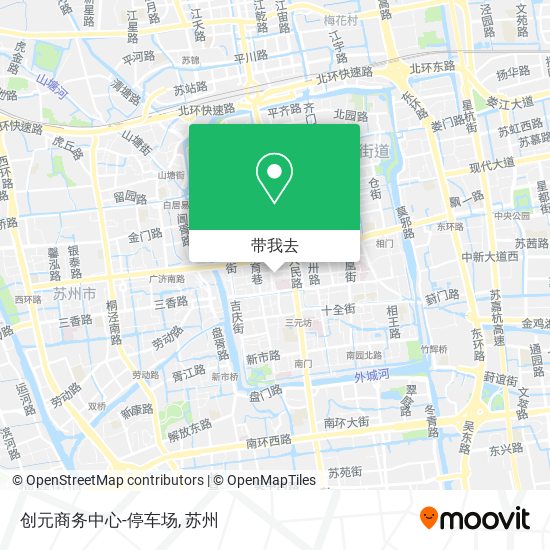创元商务中心-停车场地图