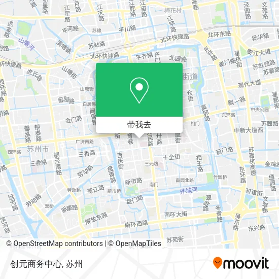 创元商务中心地图