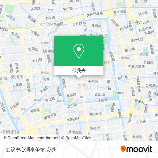会议中心润泰茶馆地图