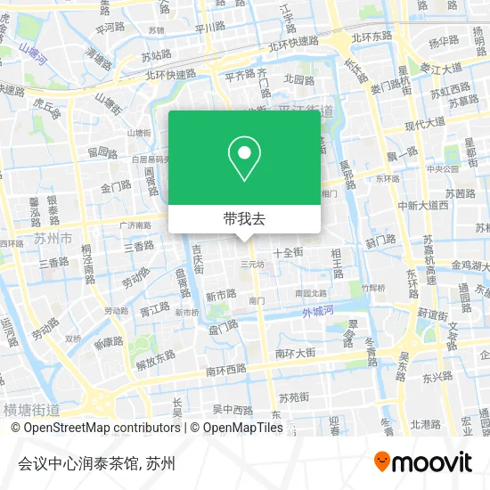 会议中心润泰茶馆地图