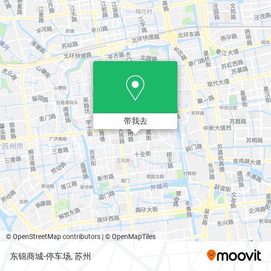 东锦商城-停车场地图