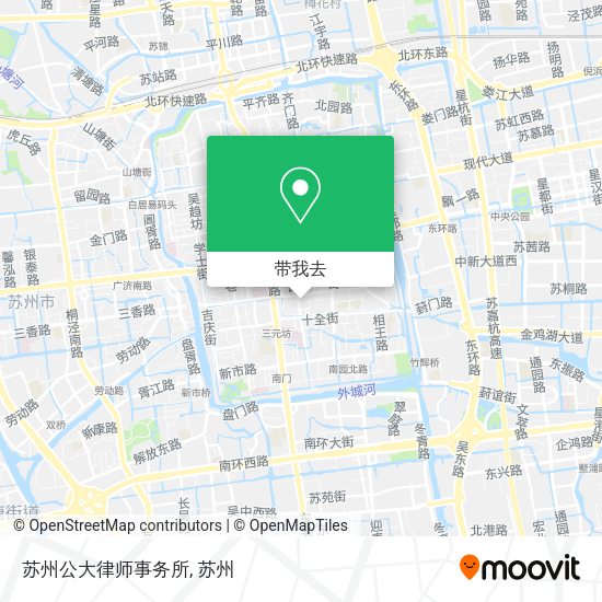 苏州公大律师事务所地图
