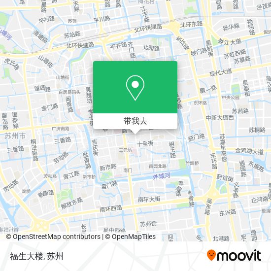 福生大楼地图