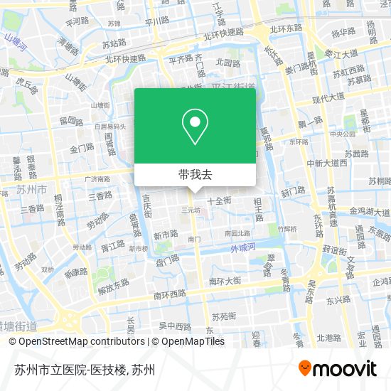 苏州市立医院-医技楼地图