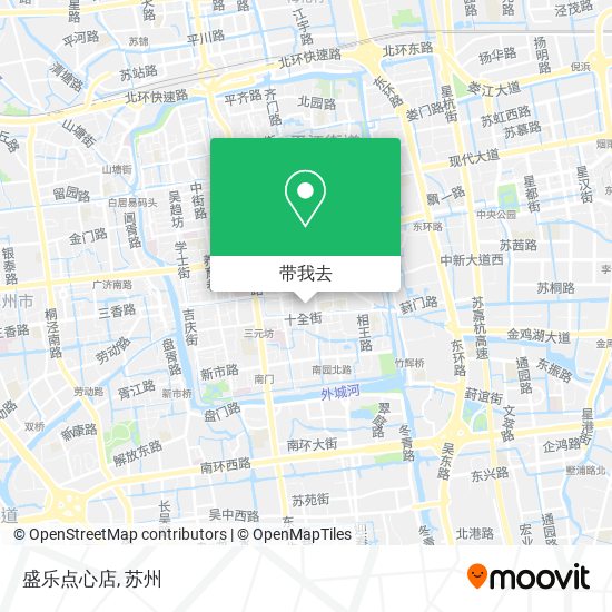 盛乐点心店地图