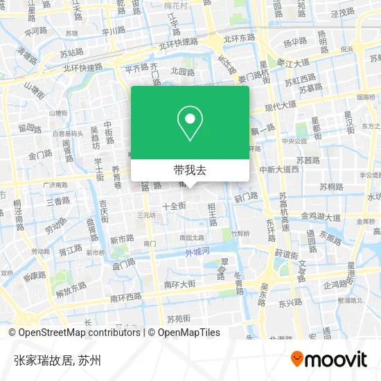 张家瑞故居地图