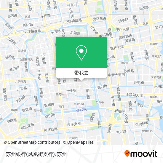 苏州银行(凤凰街支行)地图