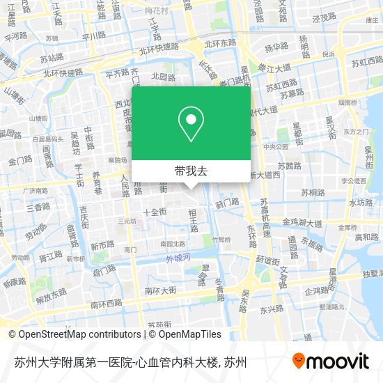 苏州大学附属第一医院-心血管内科大楼地图