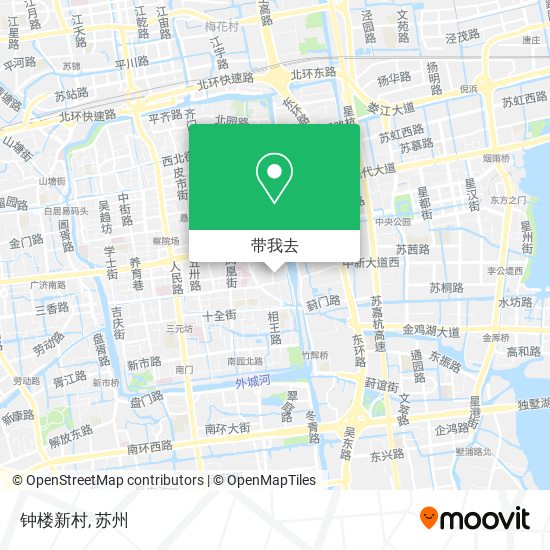 钟楼新村地图