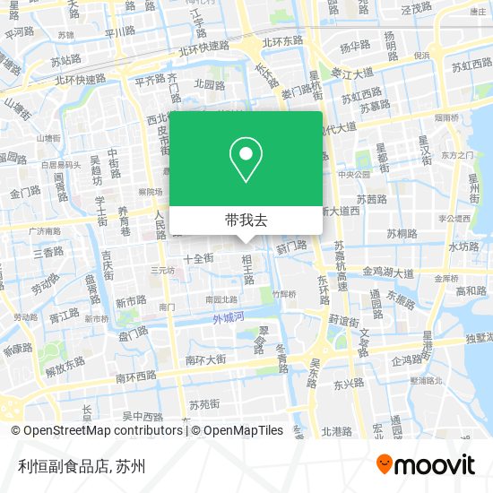 利恒副食品店地图