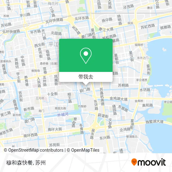 穆和森快餐地图