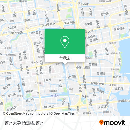 苏州大学-怡远楼地图