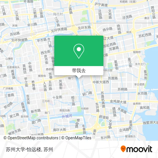 苏州大学-怡远楼地图