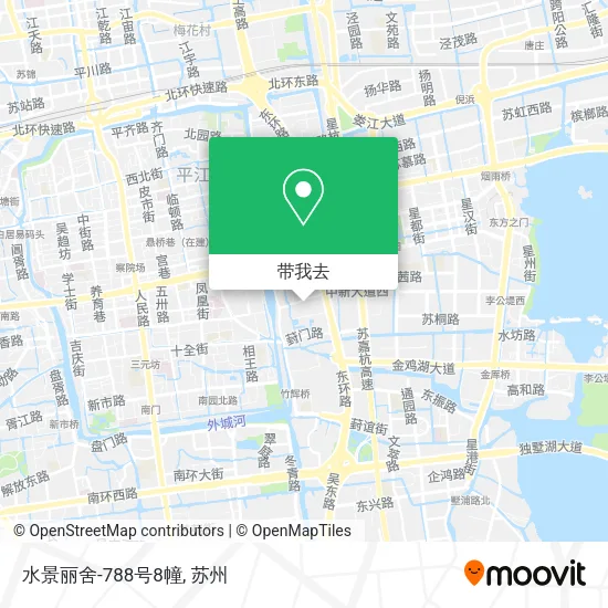 水景丽舍-788号8幢地图