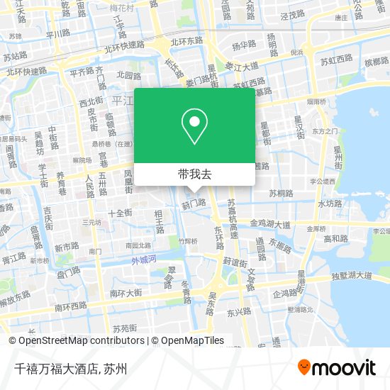千禧万福大酒店地图