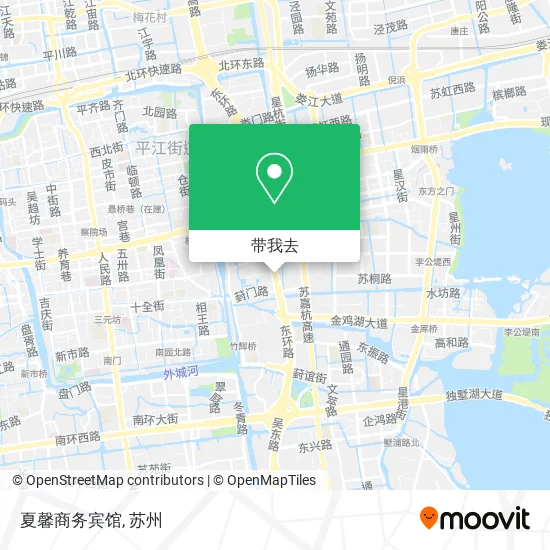 夏馨商务宾馆地图