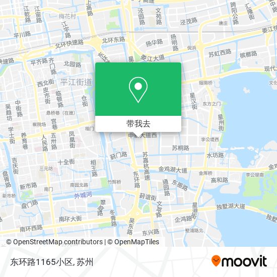 东环路1165小区地图