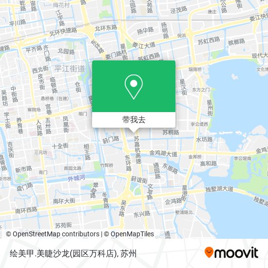 绘美甲.美睫沙龙(园区万科店)地图