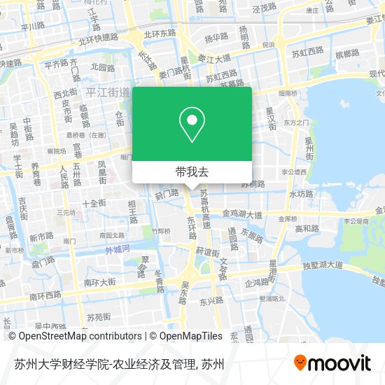 苏州大学财经学院-农业经济及管理地图