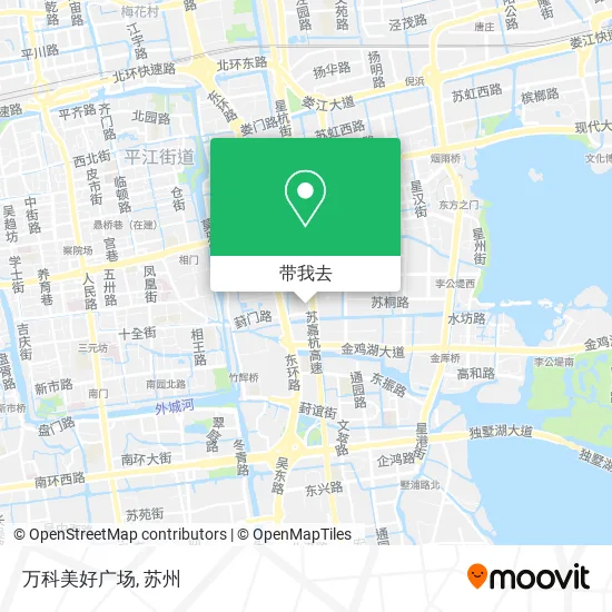 万科美好广场地图