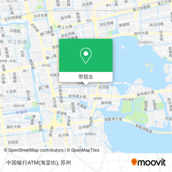 中国银行ATM(海棠街)地图
