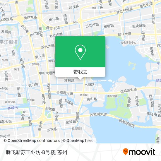 腾飞新苏工业坊-B号楼地图