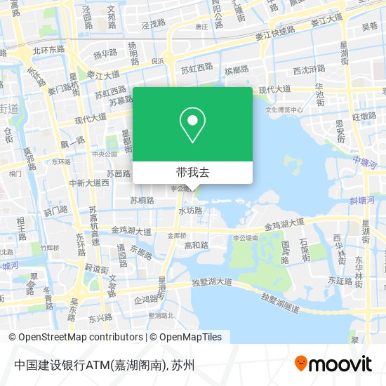 中国建设银行ATM(嘉湖阁南)地图