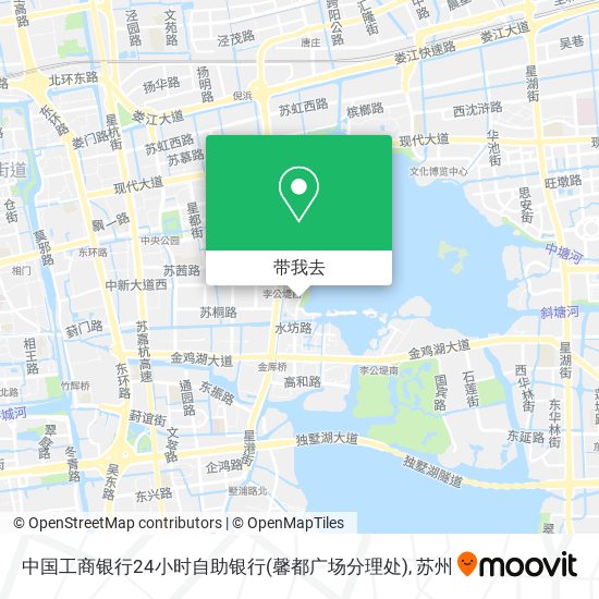 中国工商银行24小时自助银行(馨都广场分理处)地图