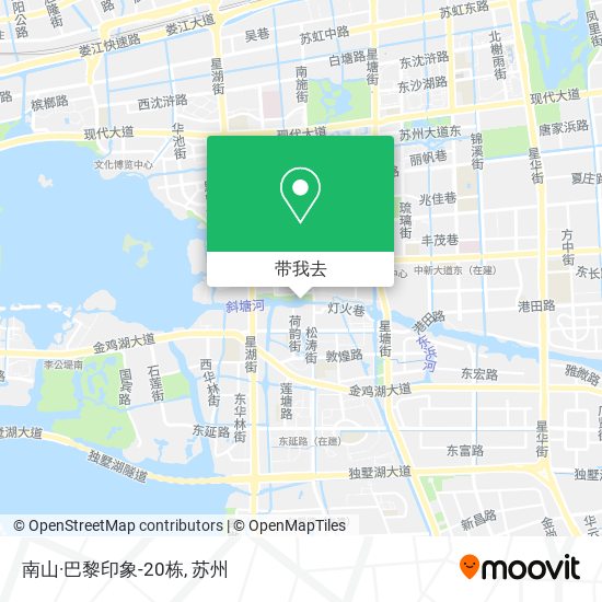 南山·巴黎印象-20栋地图