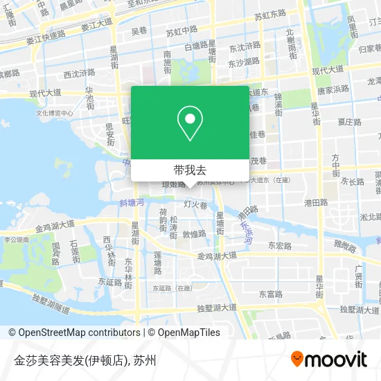 金莎美容美发(伊顿店)地图