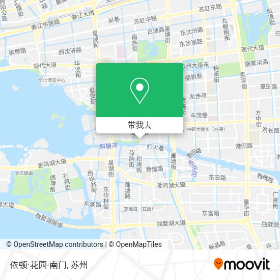 依顿·花园-南门地图