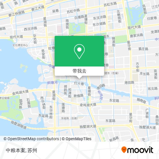 中粮本案地图