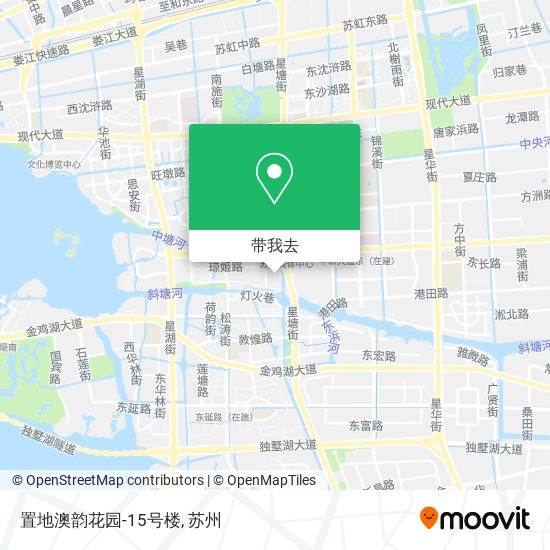 置地澳韵花园-15号楼地图