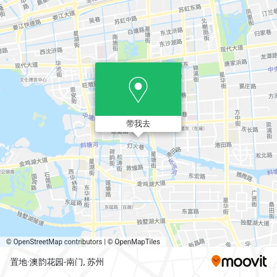 置地·澳韵花园-南门地图
