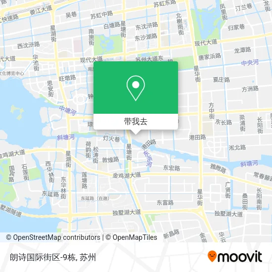 朗诗国际街区-9栋地图