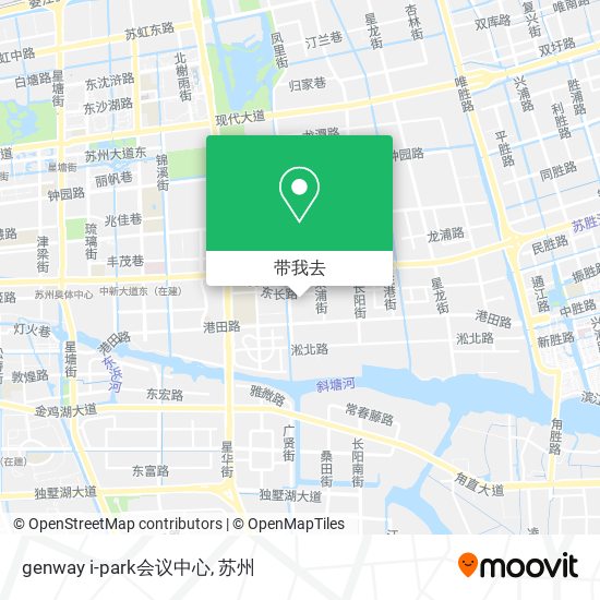 genway i-park会议中心地图