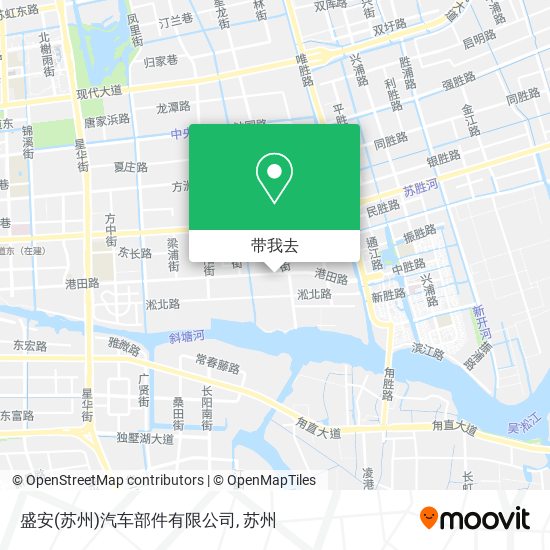 盛安(苏州)汽车部件有限公司地图