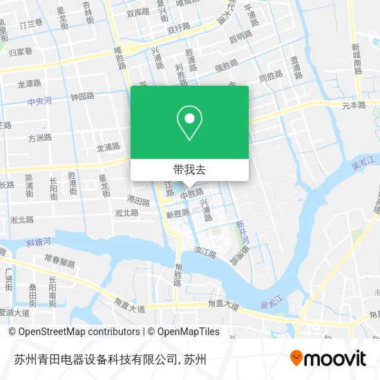 苏州青田电器设备科技有限公司地图