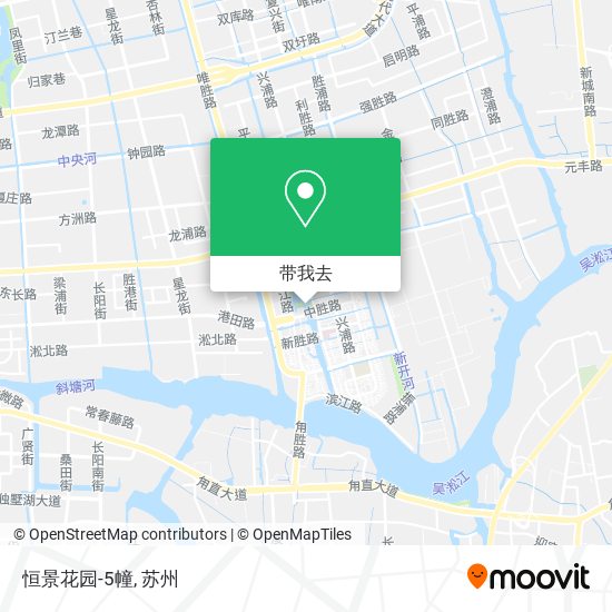 恒景花园-5幢地图
