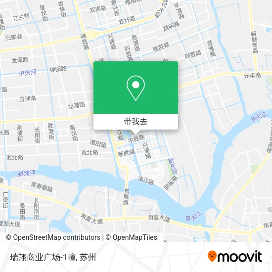 瑞翔商业广场-1幢地图