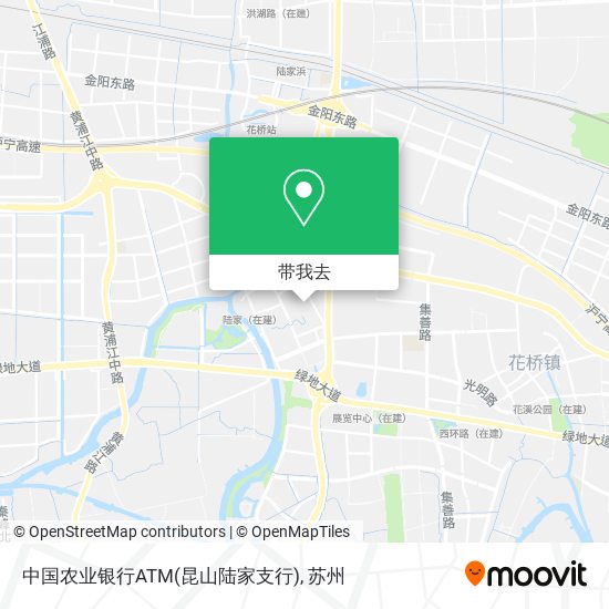 中国农业银行ATM(昆山陆家支行)地图