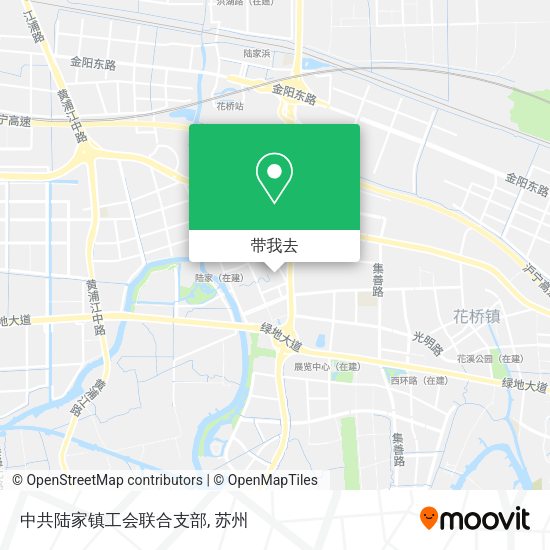 中共陆家镇工会联合支部地图