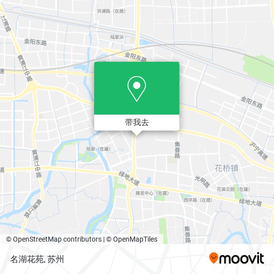 名湖花苑地图