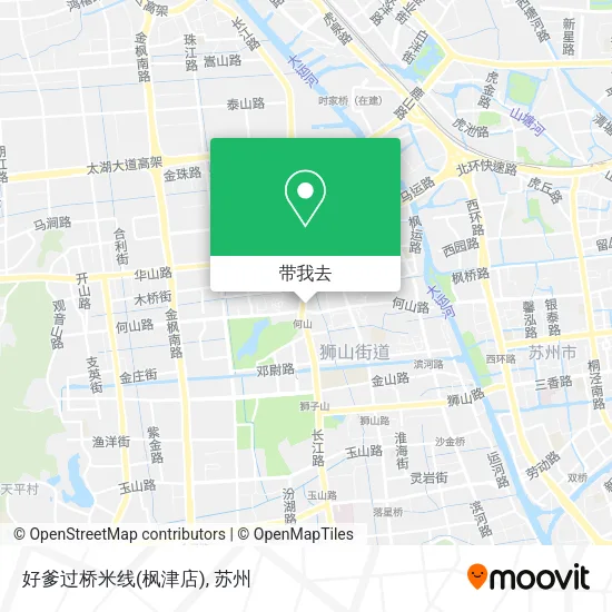 好爹过桥米线(枫津店)地图