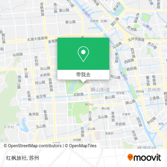 红枫旅社地图