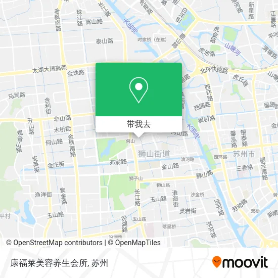康福莱美容养生会所地图
