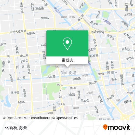 枫新桥地图