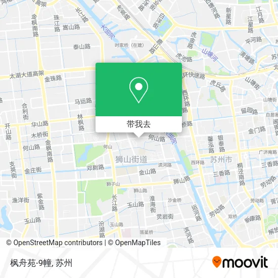 枫舟苑-9幢地图