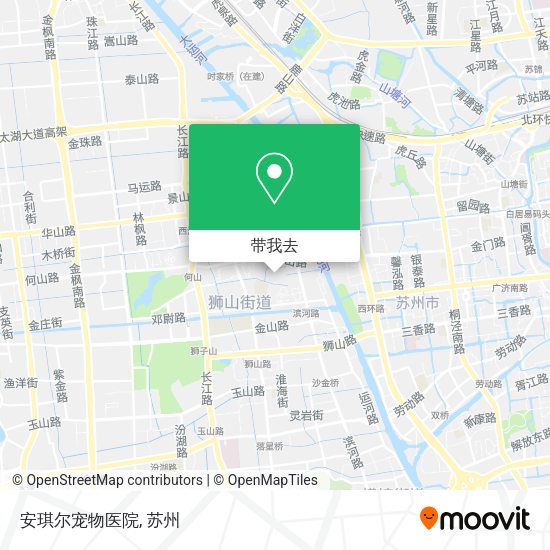 安琪尔宠物医院地图